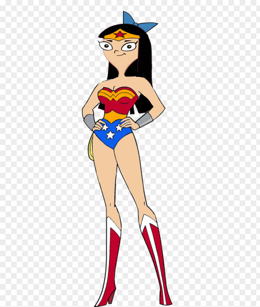 Wonder Woman Candace Flynn Isabella Garcia-Shapiro Phineas Ferb Fletcher PNG