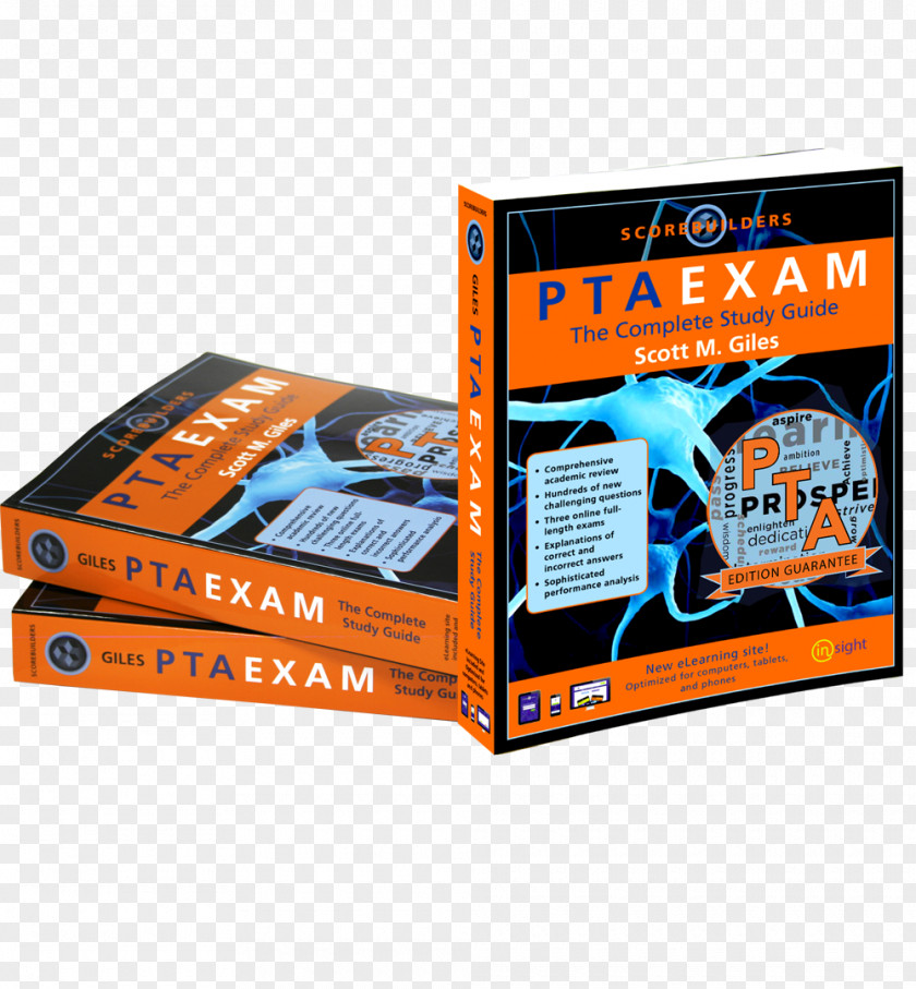 Book PTAEXAM: The Complete Study Guide Paperback STXE6FIN GR EUR PNG