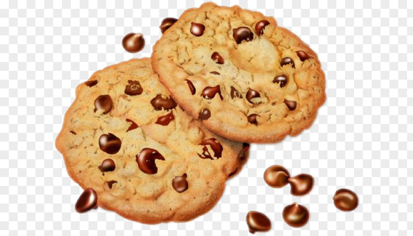 Chocolate Chip Cookie Biscuits Drawing Clip Art PNG