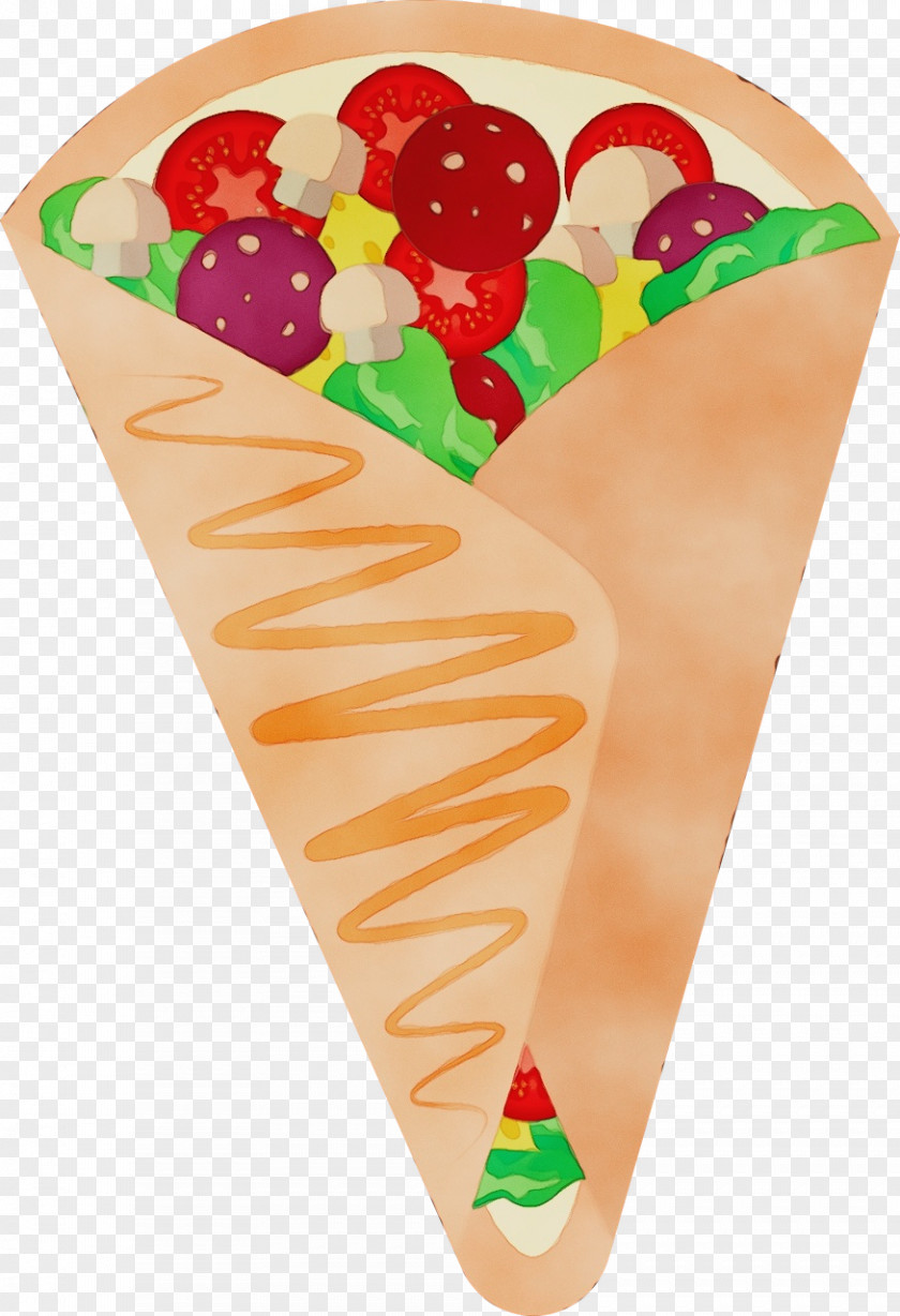 Cuisine Dessert Ice Cream Cone Background PNG