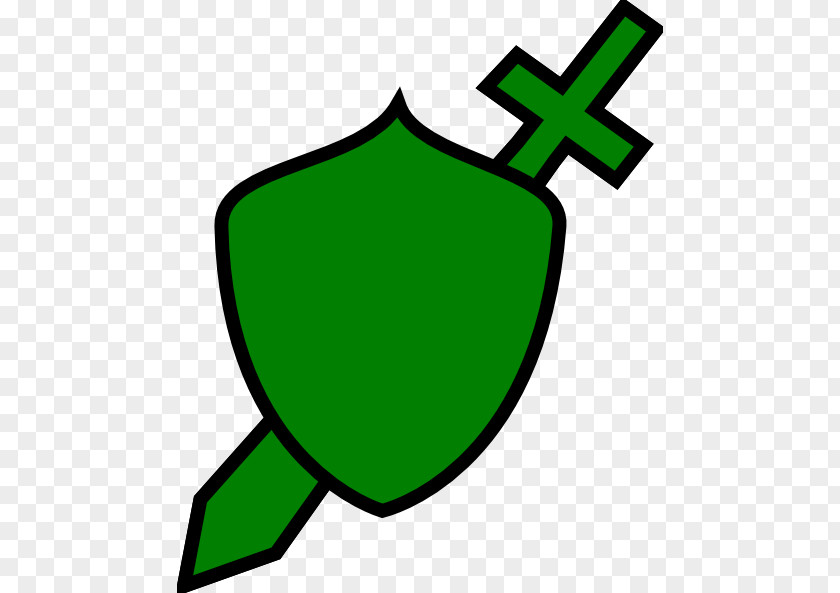 Green Shield Clip Art PNG