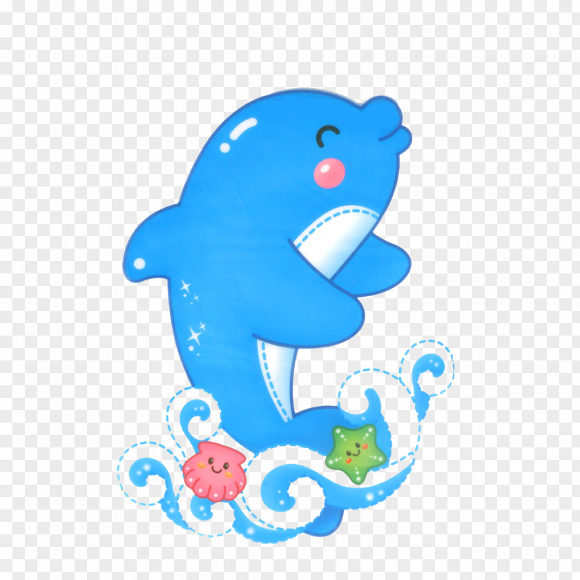 Dolphin Cartoon Cuteness PNG