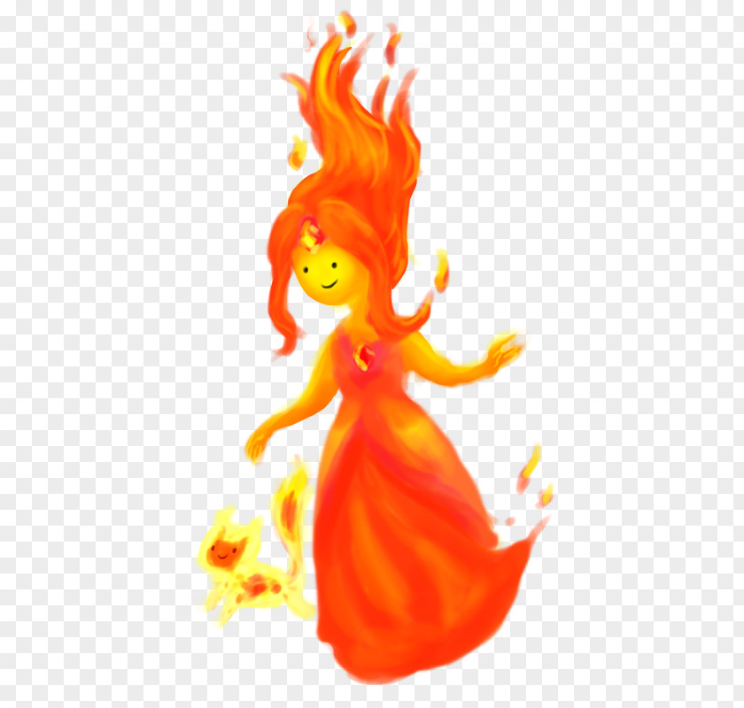 Flame Princess Drawing Burning Low PNG