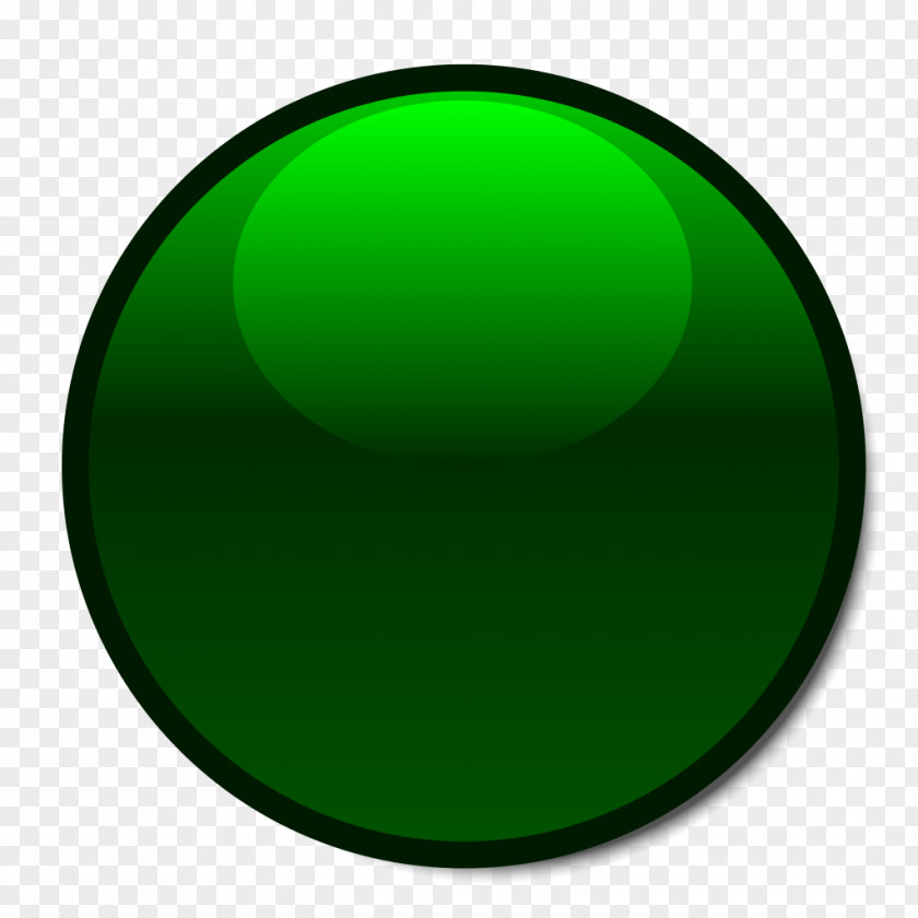 Green Circle Sphere Font PNG