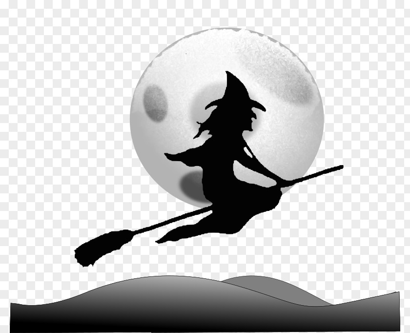 Halloween Owl Bats Moon Wicked Witch Of The West Witchcraft Clip Art PNG