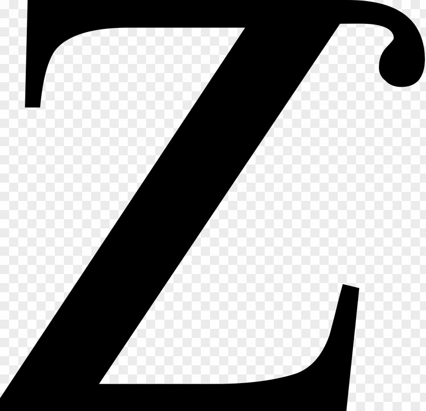 Letter Z Latin Alphabet PNG