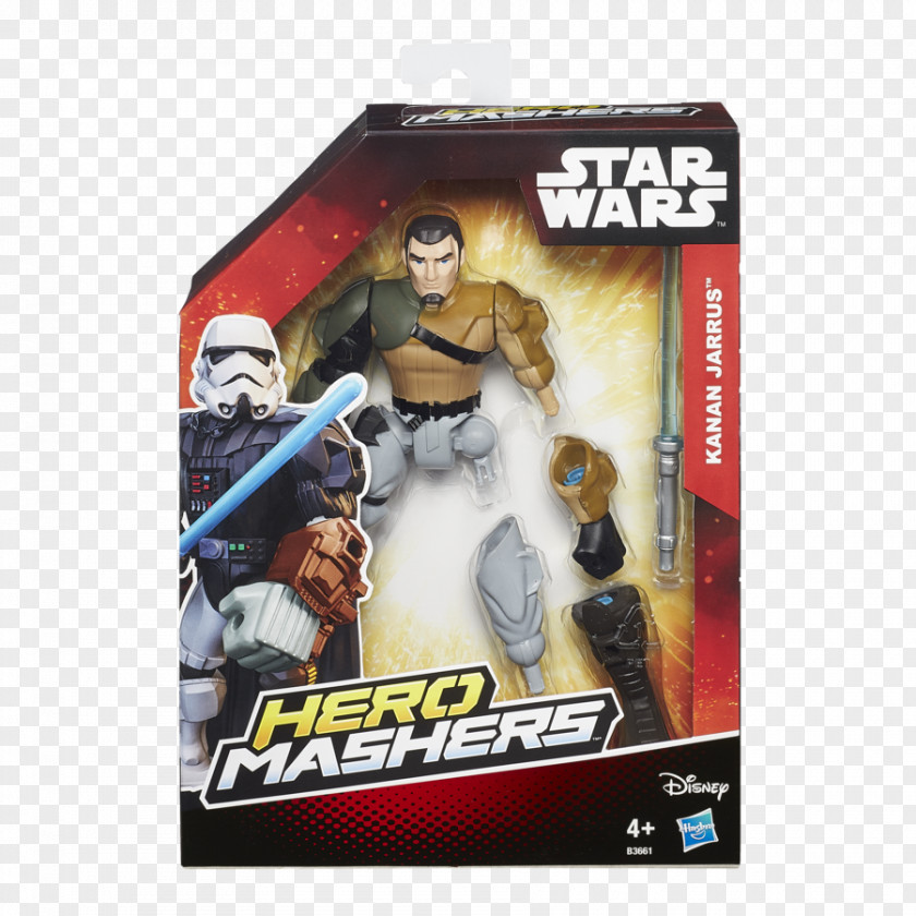 Star Wars Anakin Skywalker Kanan Jarrus Stormtrooper Action & Toy Figures PNG