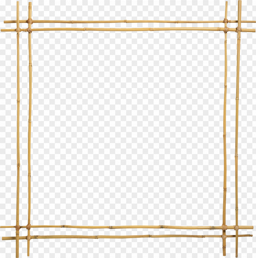 Bamboo Picture Frames Drawing PNG