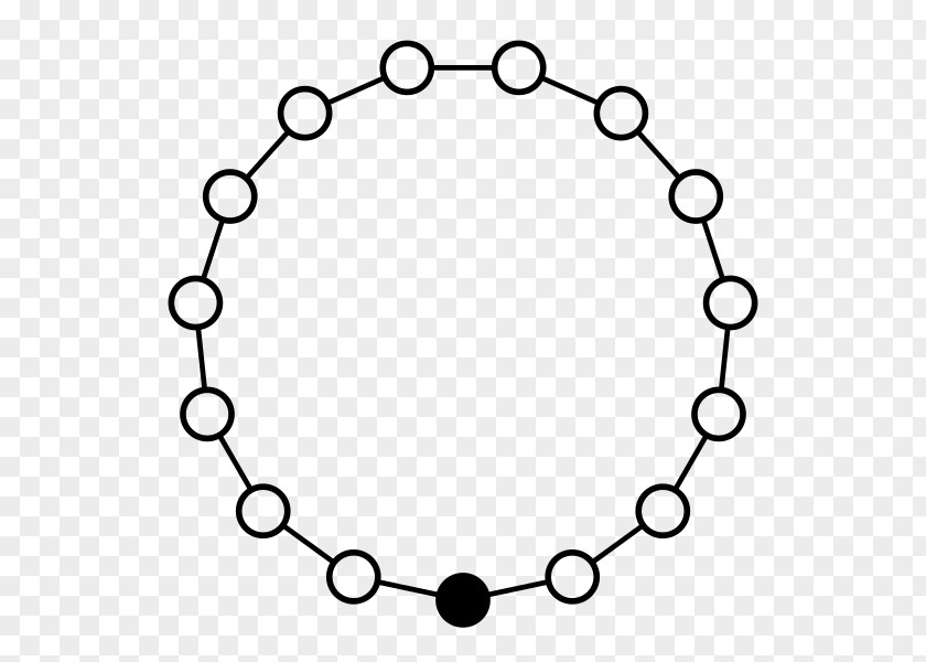 Circle Black Mandala PNG