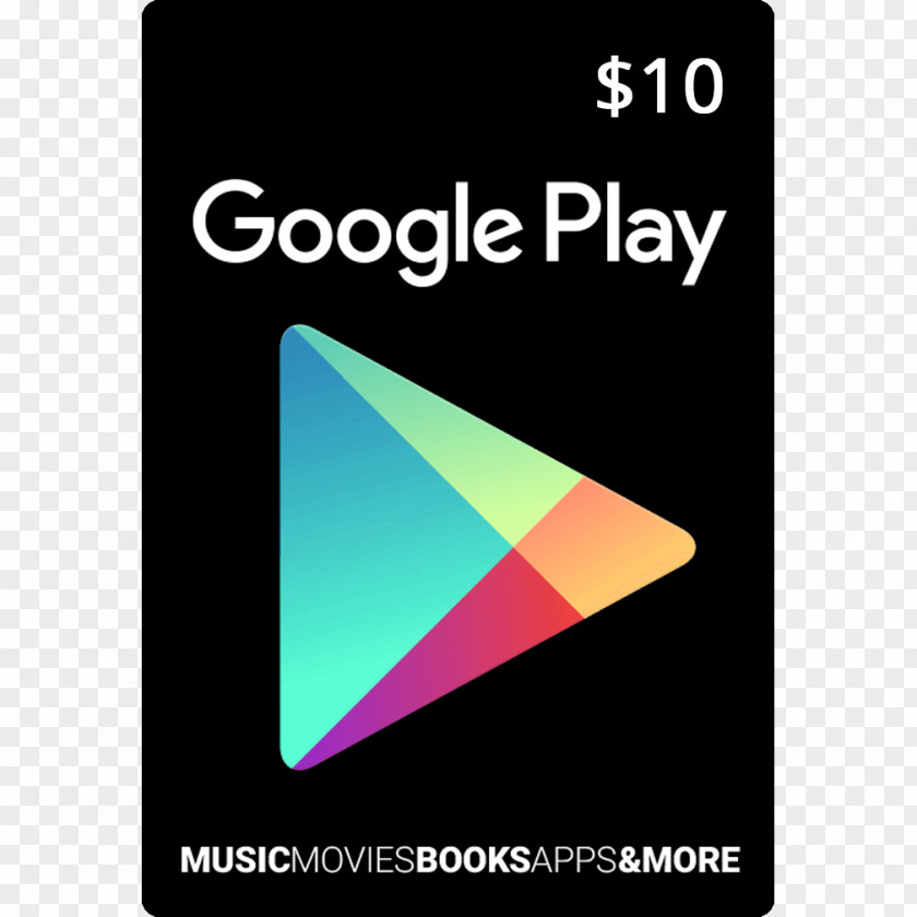 Google Play Gift Card Android Credit PNG