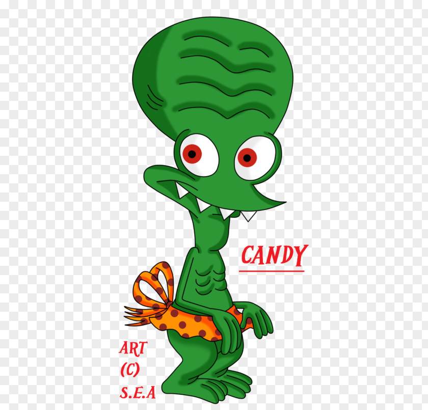 Roger American Dad DeviantArt Fan Art Tree Frog PNG