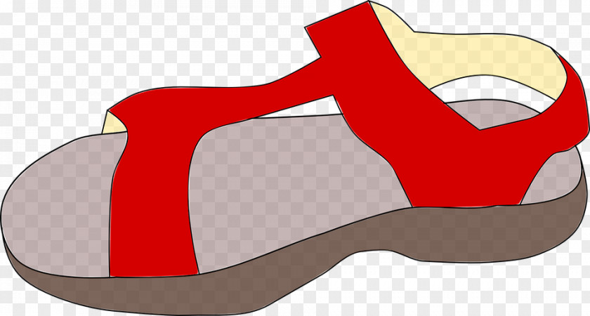 Sandal Flip-flops Shoe Clip Art PNG