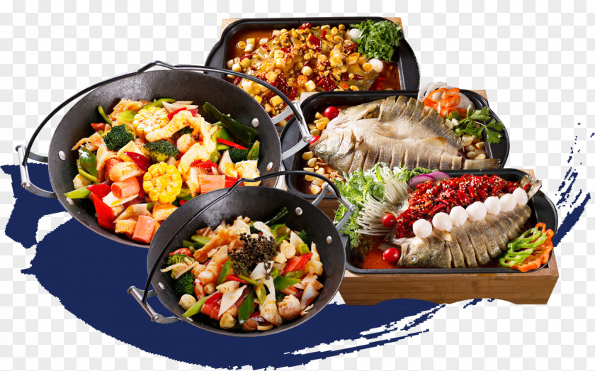 Spicy Lobster Buffet Asian Cuisine Vegetarian Food Roasting PNG