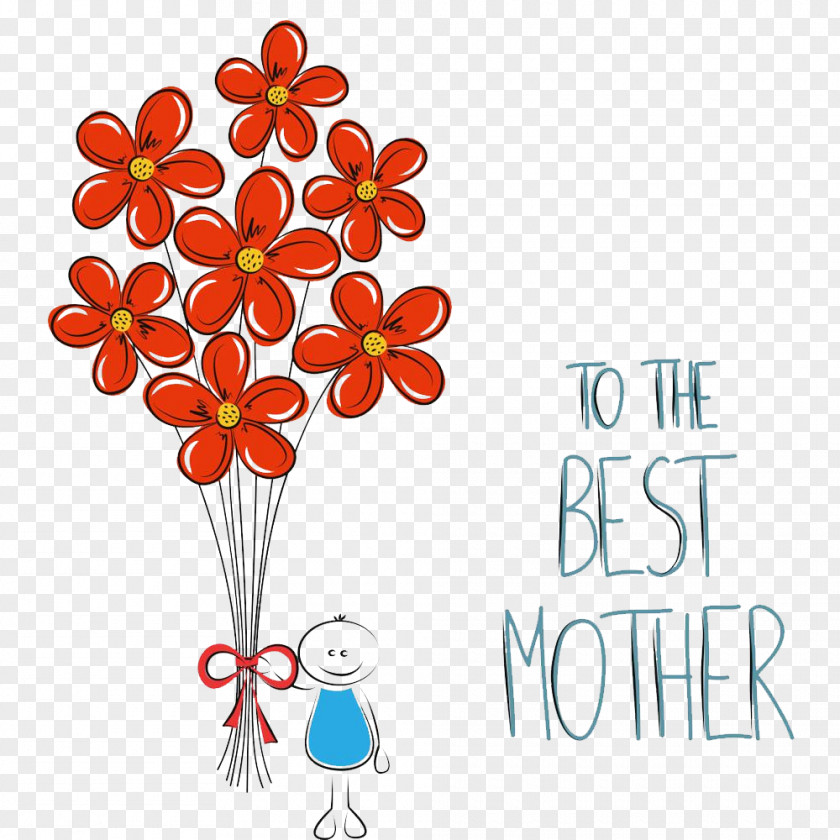 Thanksgiving Mother Creative Picture Free Pull Mothers Day Art Illustration PNG