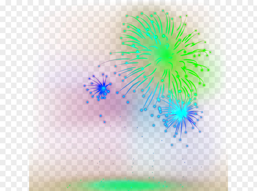 Fireworks Petal Graphic Design Green Pattern PNG