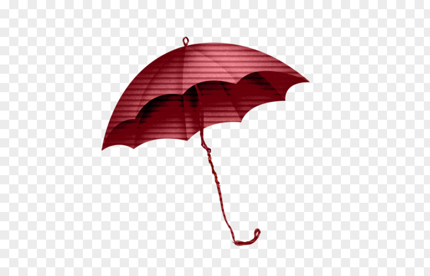 Umbrella Red White PNG