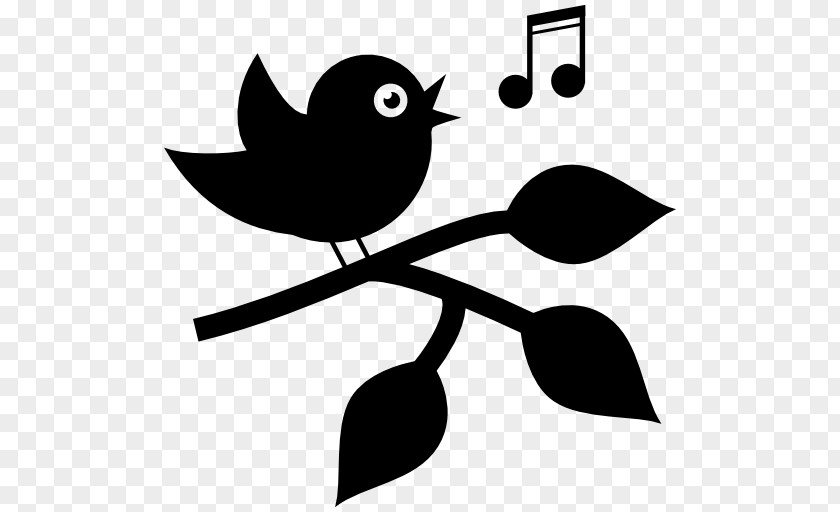 Bird Singing Clip Art PNG