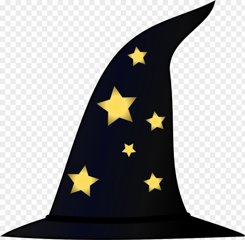 Flag Cap Headgear Witch Hat Costume Accessory Star PNG