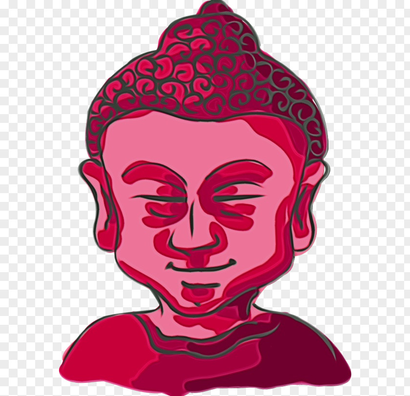 Forehead Lip Buddha Cartoon PNG