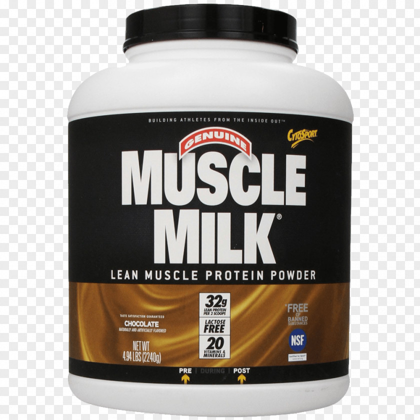 Milk Muscle Light Powder Protein Bodybuilding Supplement PNG