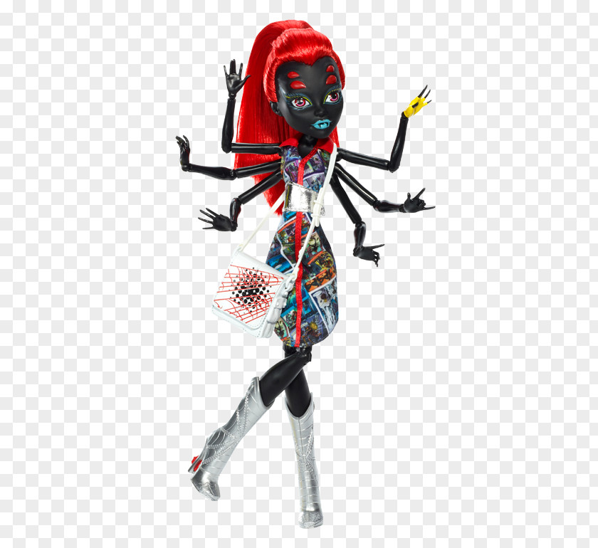 Spider Monster High Wydowna Doll Frankie Stein PNG