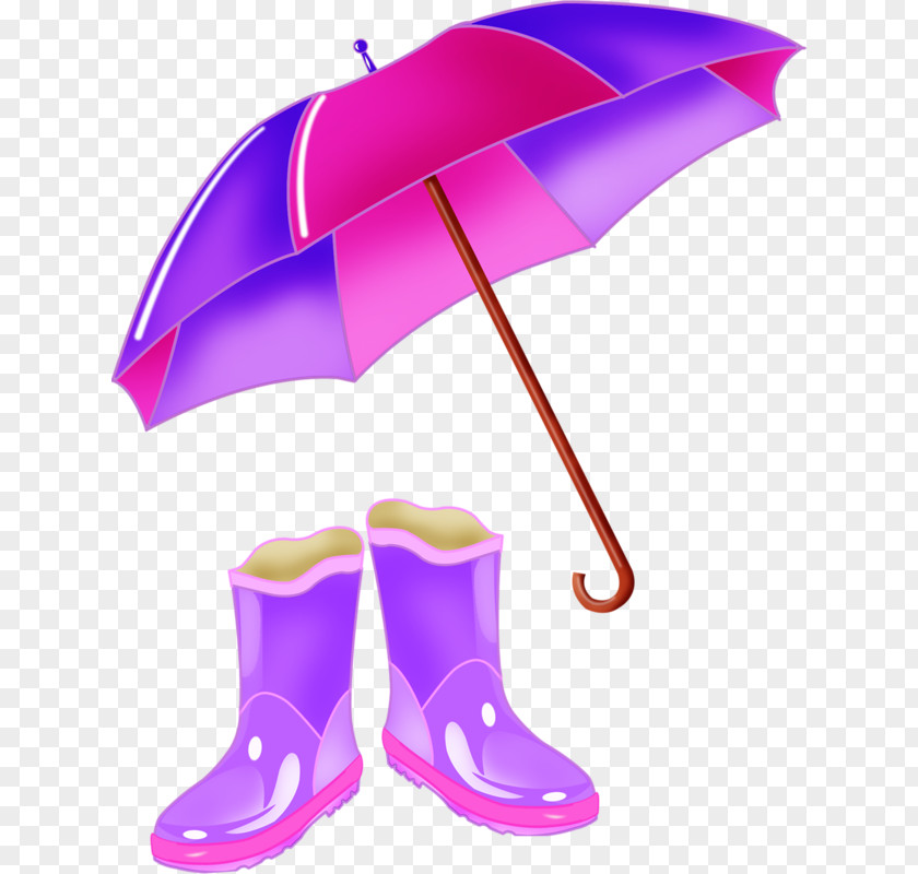 Umbrella Wellington Boot Clip Art PNG