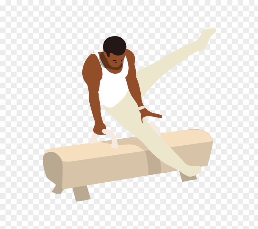 Vector Sport Men's Gymnastics Olympic Games Artistic PNG