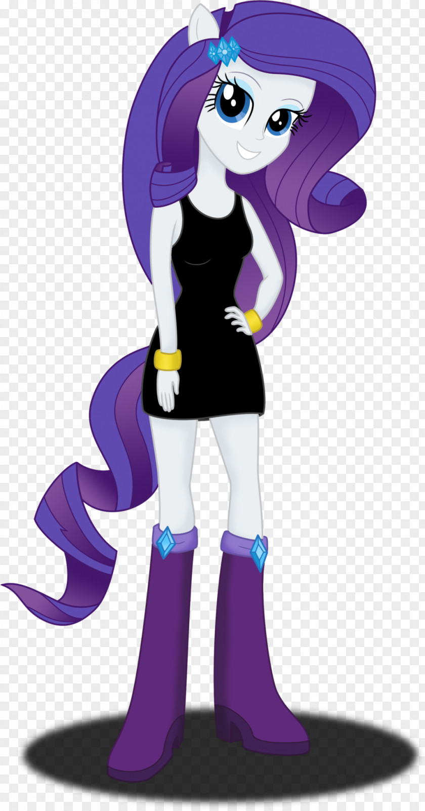 Dress Rarity Little Black Bridesmaid My Pony PNG