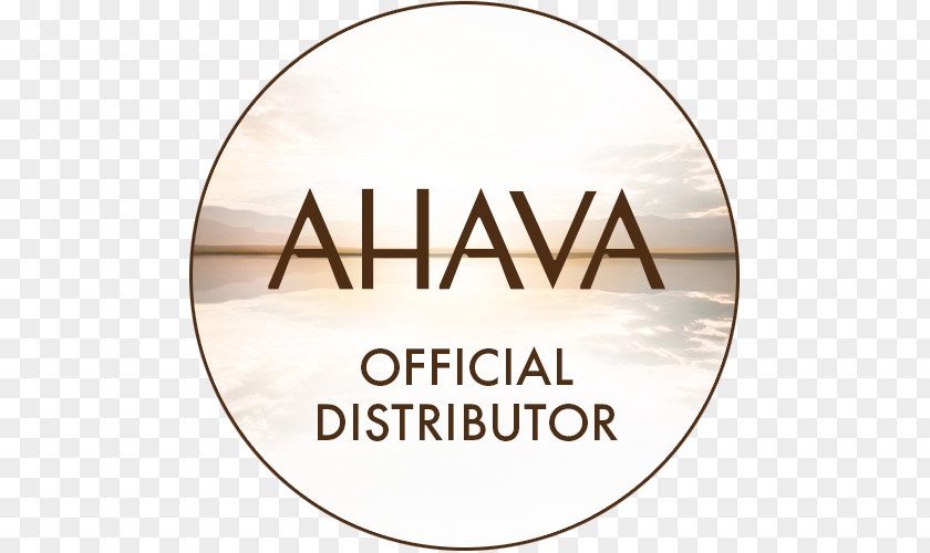 Logo Brand AHAVA Milliliter Font PNG