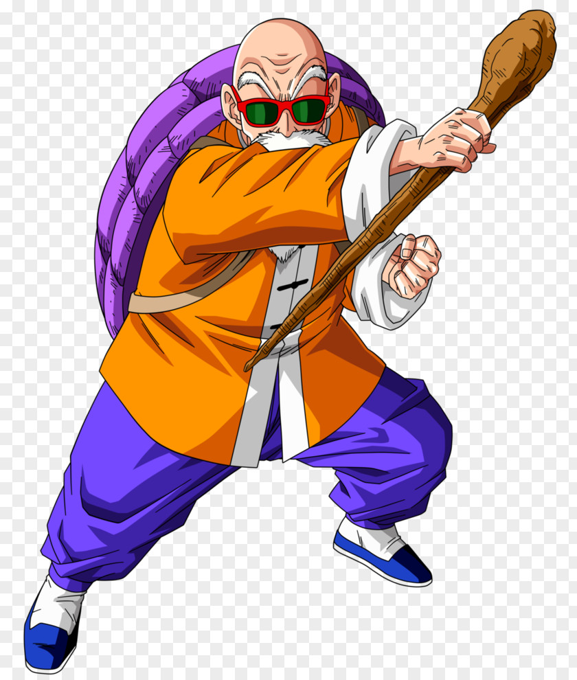 Master Roshi Vegeta Goku Piccolo Krillin PNG