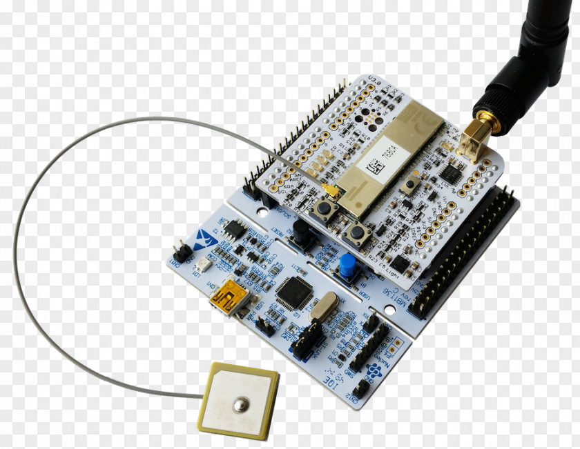 Quicksand Microcontroller Sigfox Electronics Expansion Card Arduino PNG