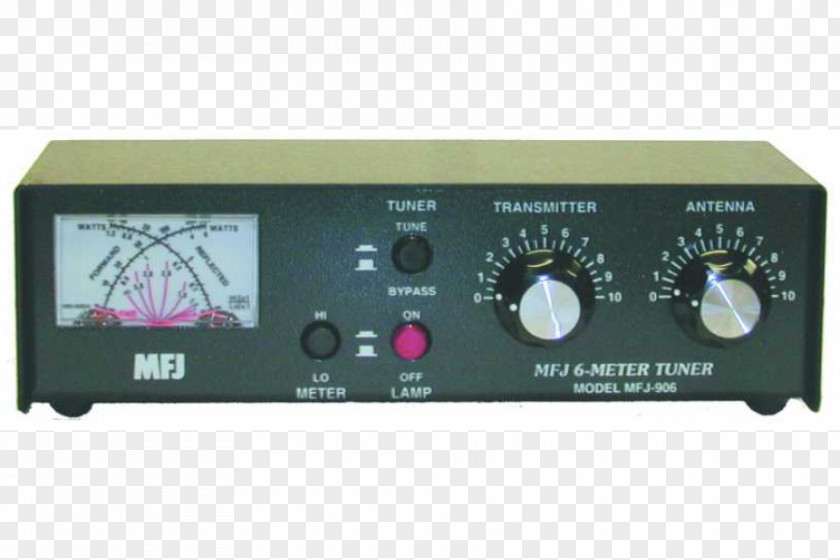 Radio RF Modulator Antenna Tuner MFJ Enterprises Aerials PNG