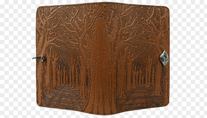 Big Tree Material Wallet Wood Stain Leather Rectangle PNG