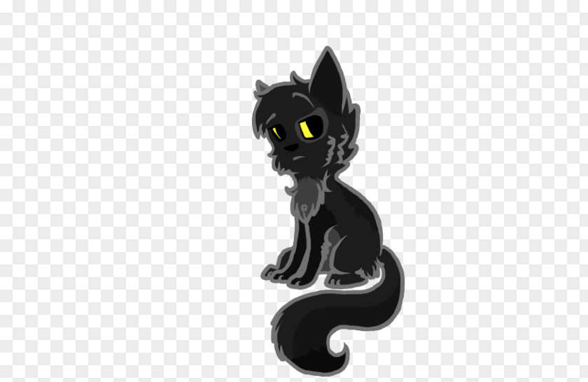Cat Whiskers Domestic Short-haired Tail Black M PNG