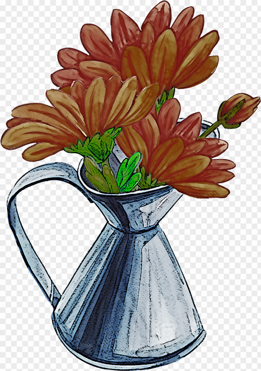 Flower Cut Flowers Barberton Daisy Flowerpot Plant PNG