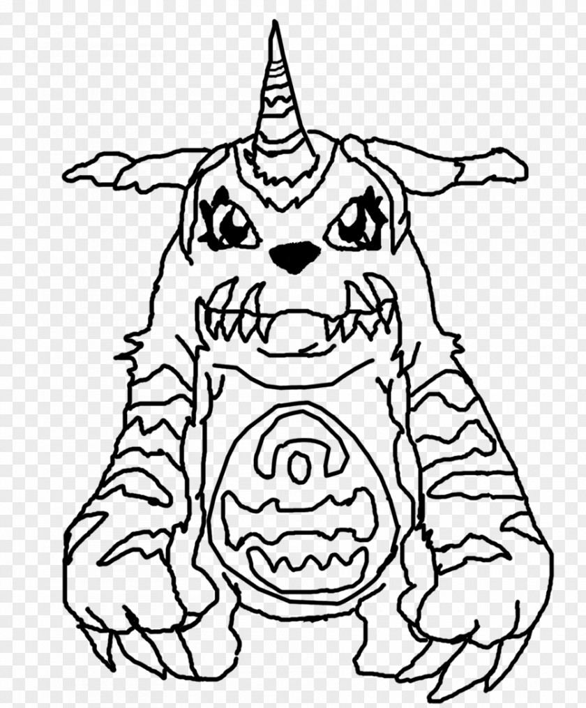 Gabumon Canidae Visual Arts Line Art Carnivora PNG