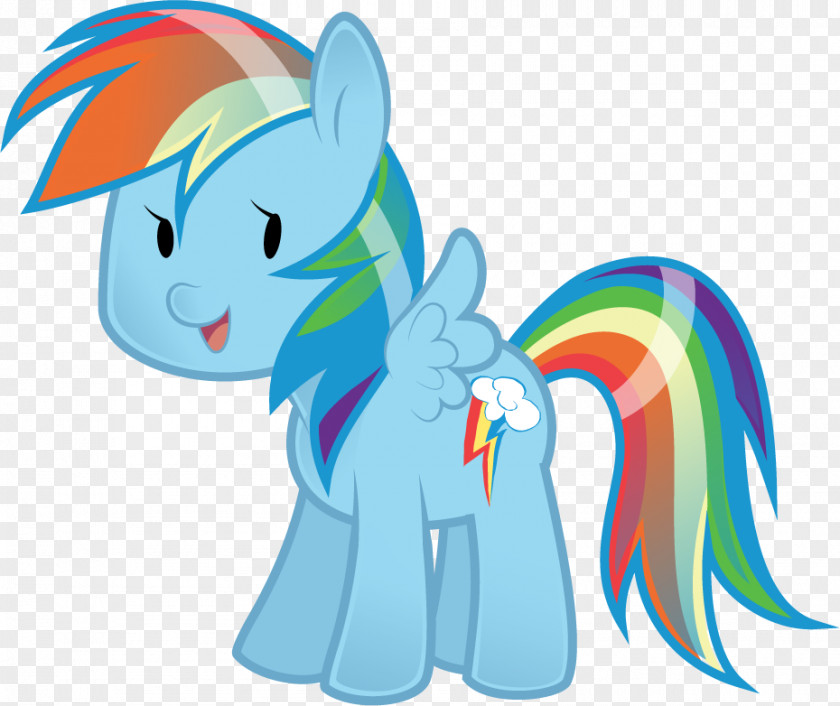 Horse Pony Rainbow Dash Drawing Animated Cartoon PNG