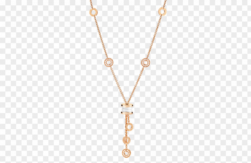 Necklace Bulgari Charms & Pendants Gold Jewellery PNG