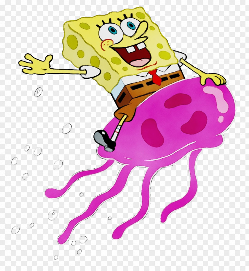 Patrick Star Mr. Krabs Squidward Tentacles Jellyfish SpongeBob SquarePants: SuperSponge PNG