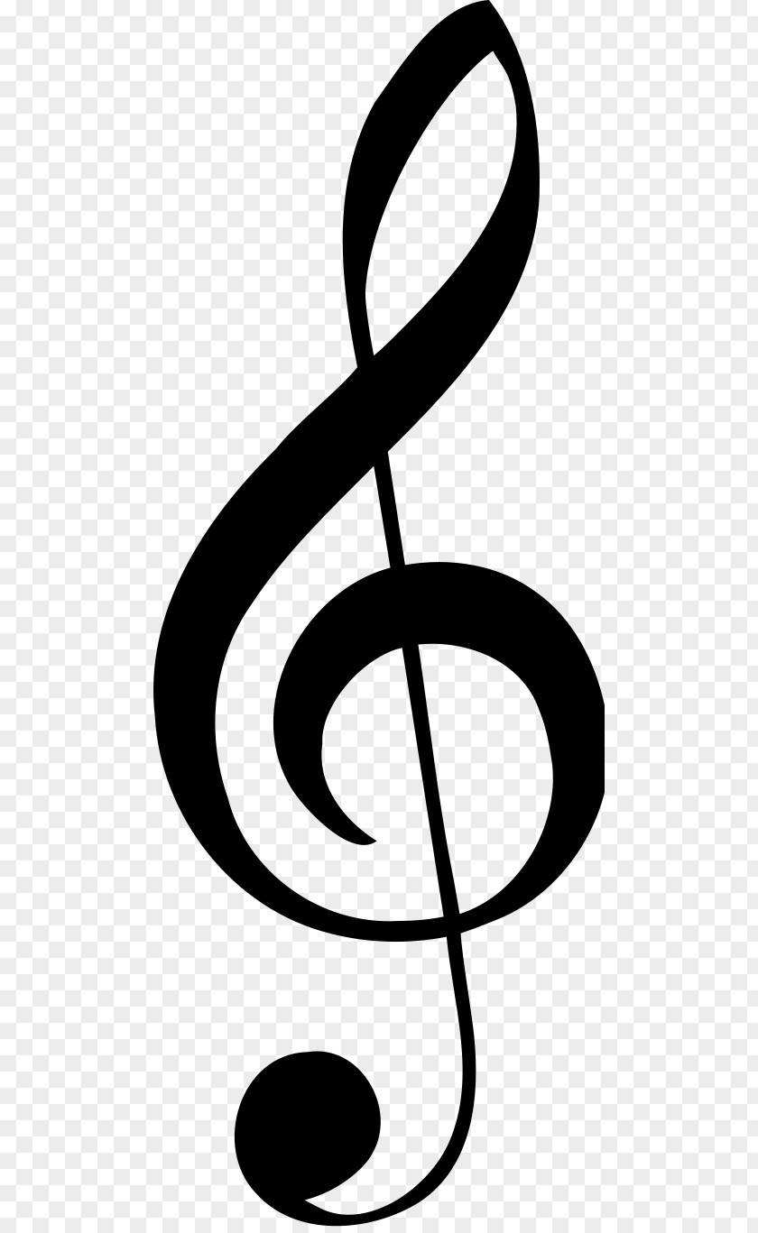 Picture Of G Clef Treble Clip Art PNG