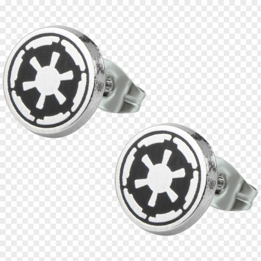 Stormtrooper Earring Anakin Skywalker Cufflink Galactic Empire PNG