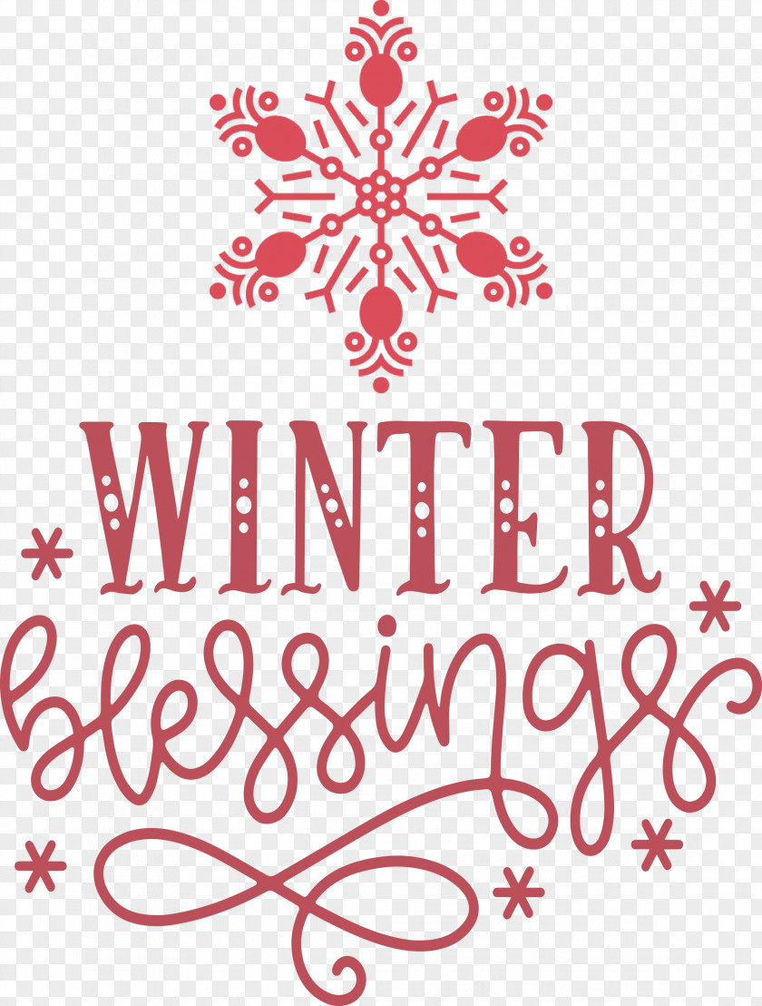 Winter Blessings PNG