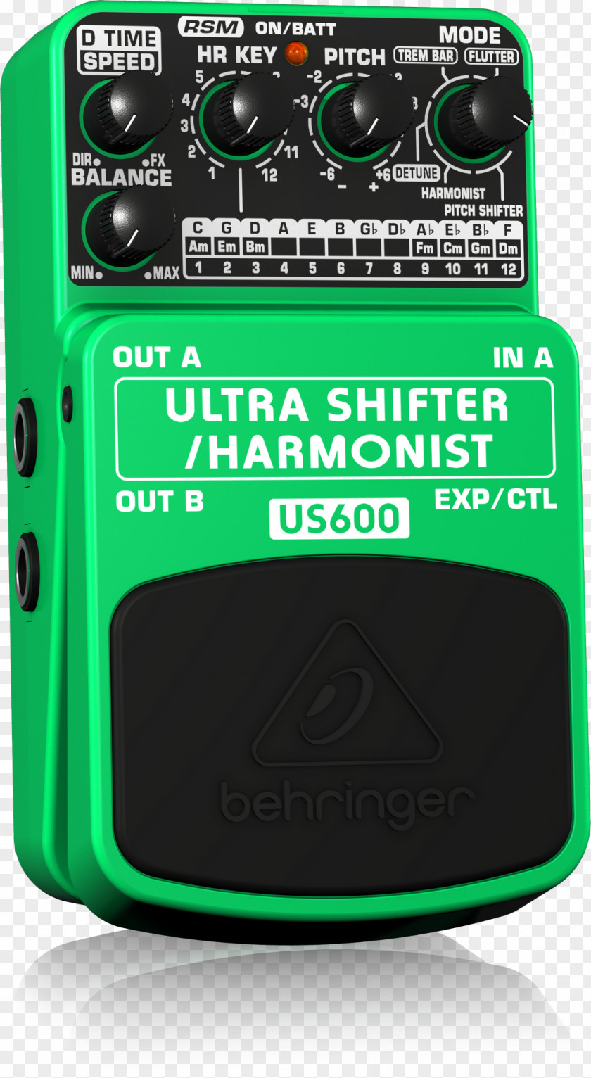 Guitar BEHRINGER ULTRA SHIFTER/HARMONIST US600 Effects Processors & Pedals Electric Behringer Micromix MX400 PNG