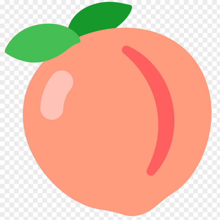 Peach IPhone Emoji Sticker Text Messaging PNG