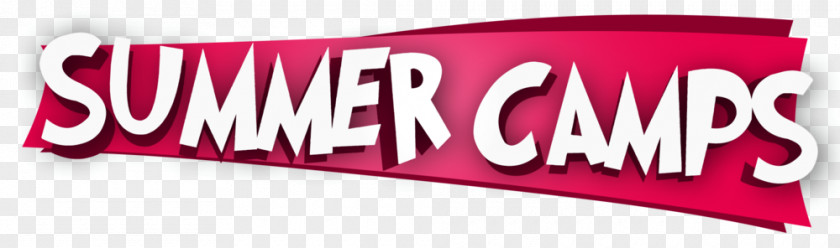 Summer Camp Logo Banner Brand PNG