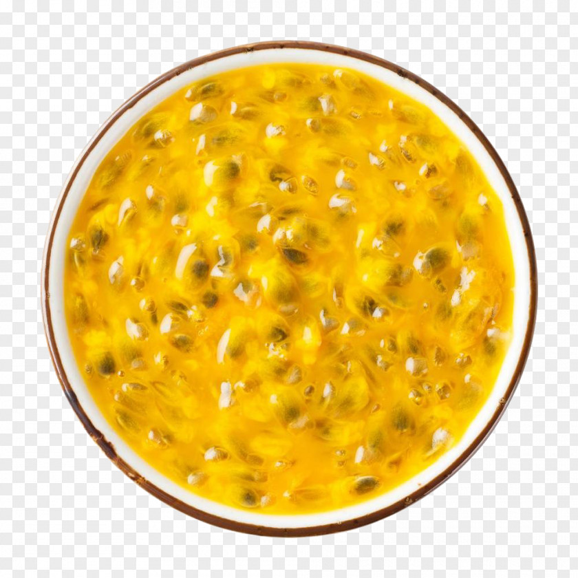 A Bowl Of Passion Fruit Juice Vesicles Purxe9e PNG