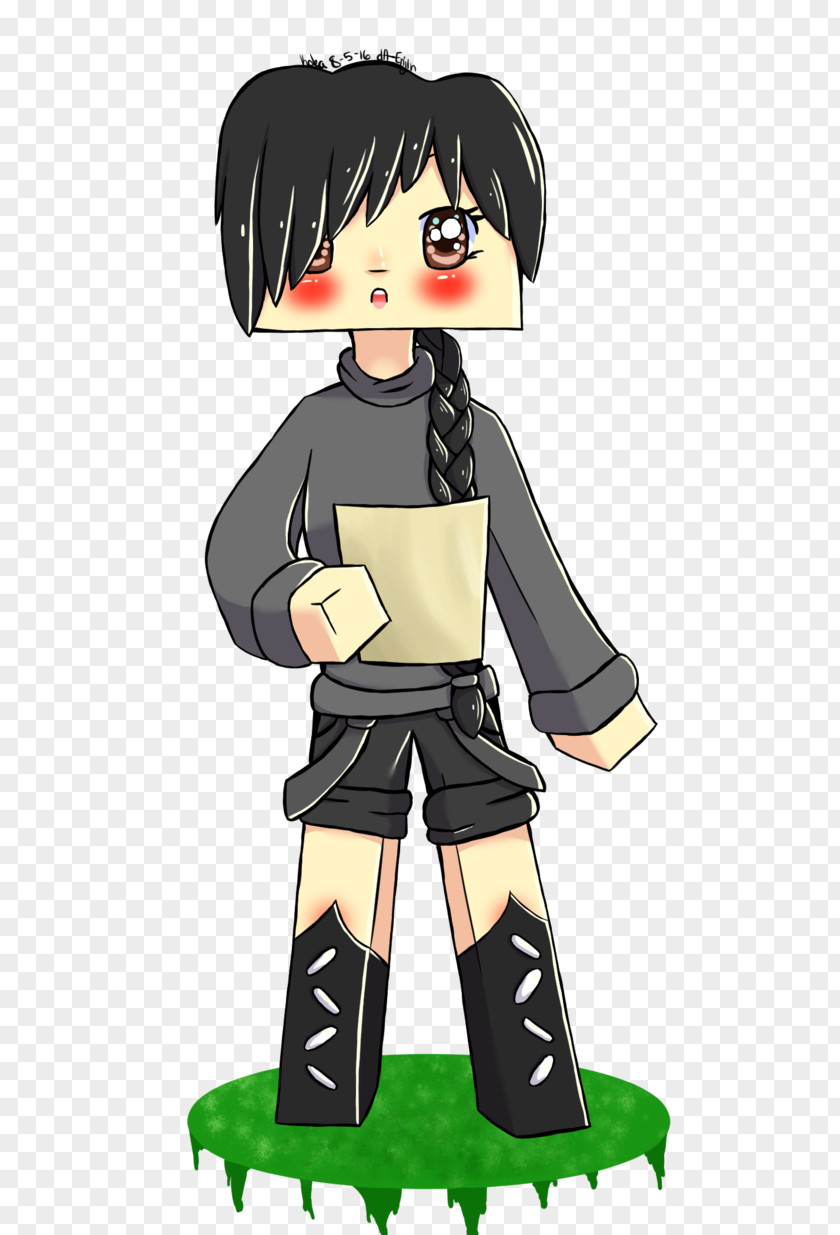 Boy Black Hair Character Clip Art PNG