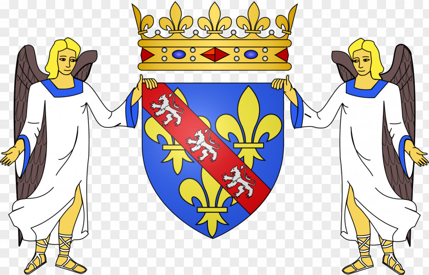 CAPET Blazon Achievement Évreux Heraldry Crown PNG