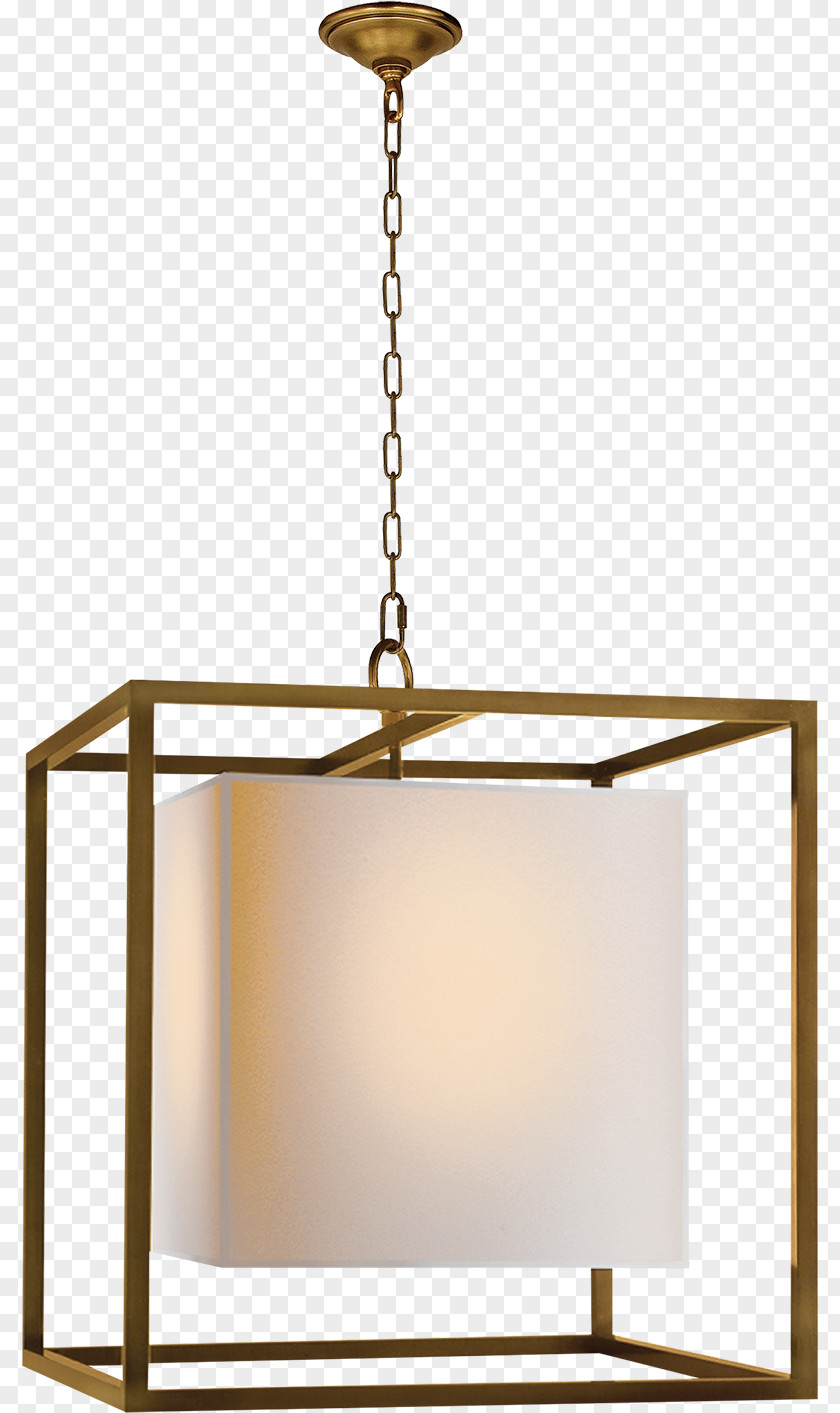 Lamp Hanging Eric Cohler Caged Light Foyer Pendant Lantern Lighting PNG
