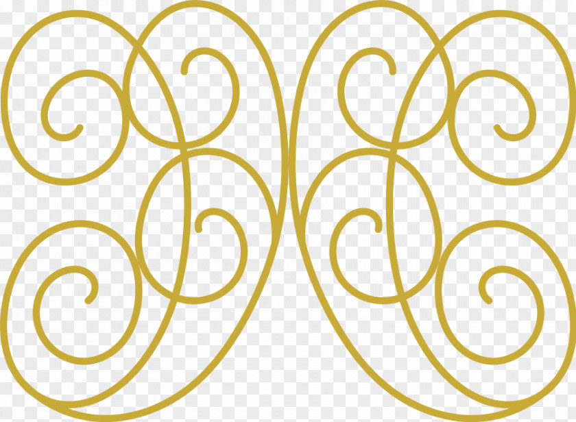 Swirl Cliparts Gold Clip Art PNG